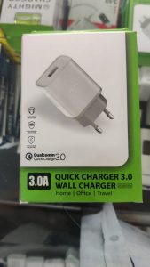 Infinix 3.0A Wall Charger/ Qualcomm 3.0 charger with USB Charging Data Cable - Image 2