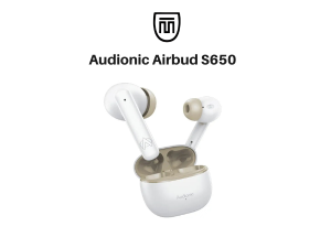 Audionic Airbud Signature S650 True Wireless Quad Mic ENC Earbuds