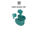 DANY Air Buds 100 Wireless Earbuds with Bluetooth Connectivity and Charging Case