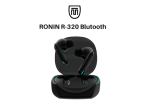 Ronin R-320 Wireless Earbuds with Bluetooth Connectivity and Charging Case
