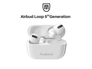 Audionic Airbud Loop Pro - 5th Generation Wireless Bluetooth Earbuds