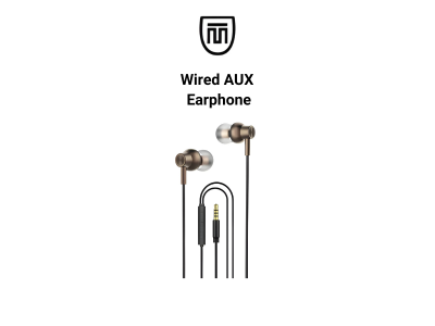 Wired AUX Ultra Bass Earphone