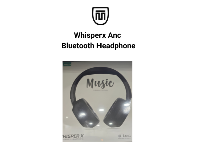 Whisperx Anc Bluetooth Headphone