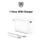 1 Hora 30W Charger with C to C Cable