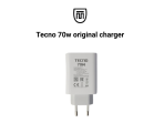 Tecno 70W Original Charger