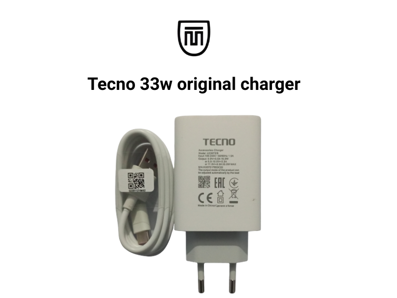 img 125 Tecno 33W Original Charger