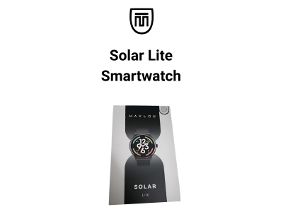 Solar Lite Smartwatch