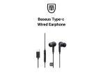 Baseus Type-c Wired Earphone