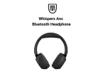 Whisperx Anc Bluetooth Headphone