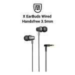 X EarBuds Wired  Handsfree 3.5mm