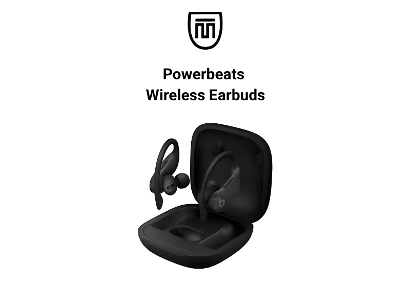 cargador pd 30w max Y Cable Tipo C 3A (63) Powerbeats Pro True Wireless Earbuds