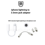 Apple Lightning to 3.5mm Headphone Jack Adapter Original Audio Converter
